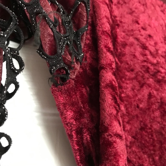 Witch Costume Spider Vampire Goth Medieval Dress Halloween - Picture 4 of 7